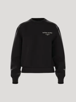 Björn Borg Tröjor|Vardag & Loungewear * Borg Eentia 1 weathirt Black Beauty