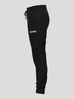 Björn Borg Vardag & Loungewear|Byxor * Borg Eentia 3 Tapered weatpant Black Beauty