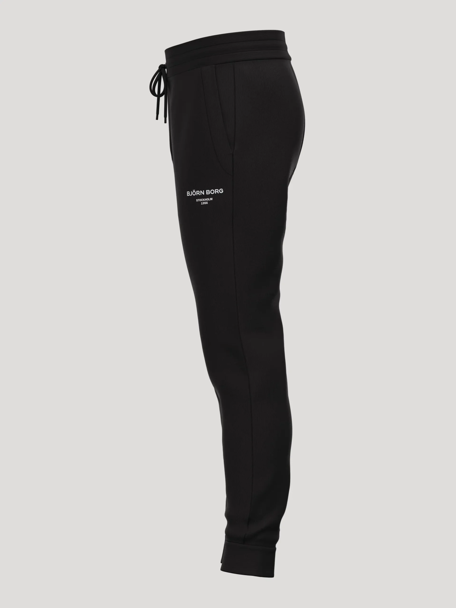 Björn Borg Vardag & Loungewear|Byxor * Borg Eentia 1 Tapered weatpant Black Beauty