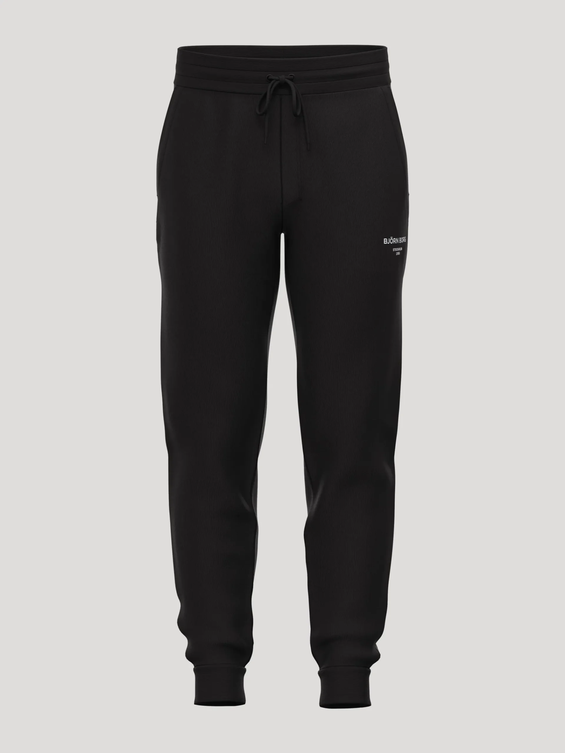 Björn Borg Vardag & Loungewear|Byxor * Borg Eentia 1 Tapered weatpant Black Beauty