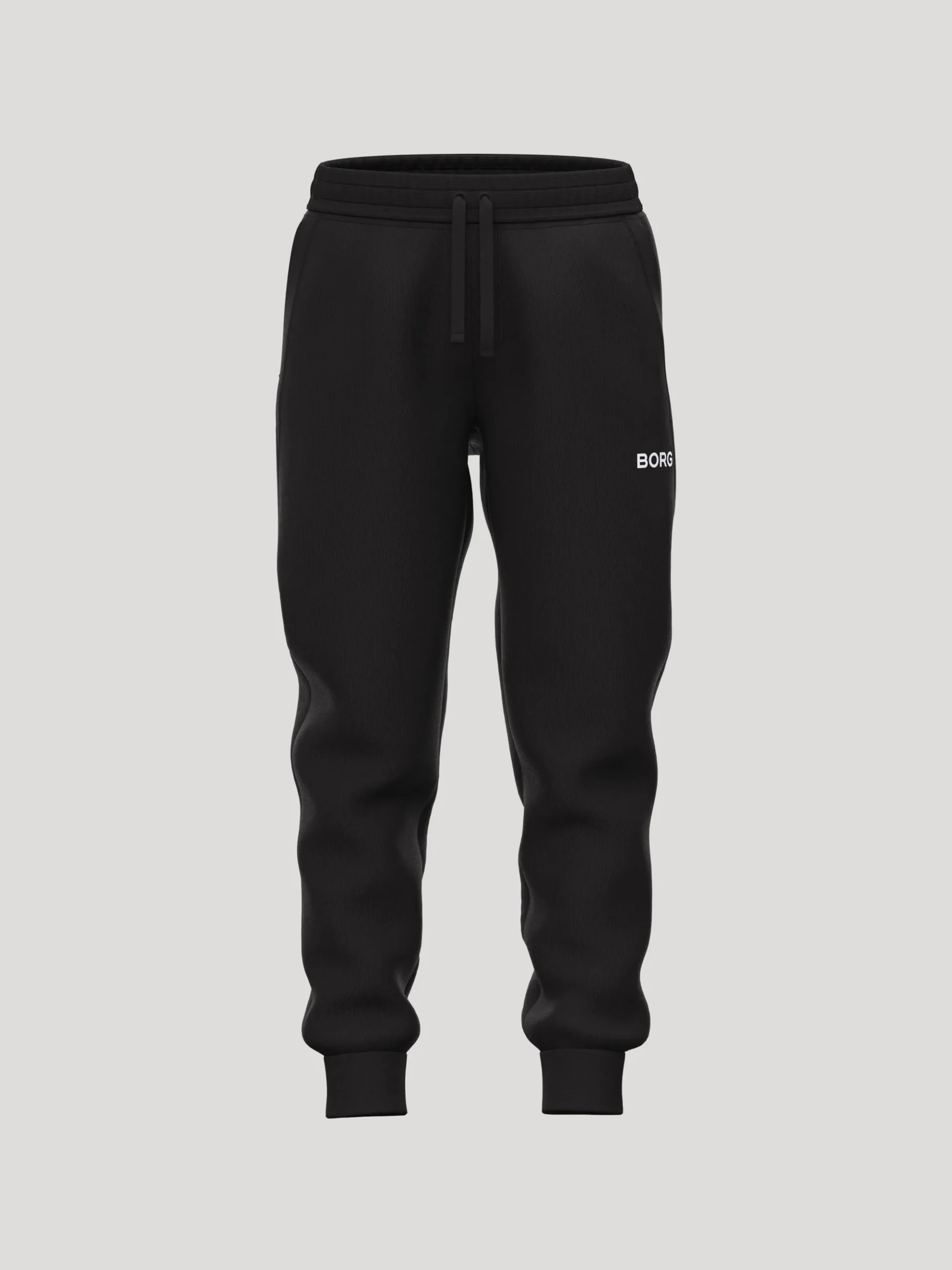 Björn Borg Mjukisbyxor * Borg Essential 3 Tapered Sweatpants Black Beauty