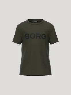 Björn Borg T-Shirts * Borg Essential 3 T-Shirt Forest Night