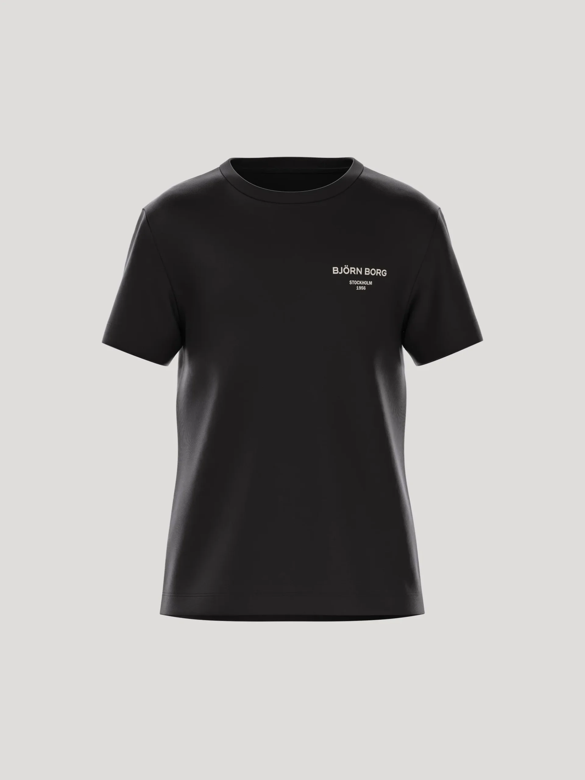 Björn Borg T-Shirts * Borg Essential 1 T-Shirt Black Beauty