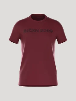 Björn Borg T-Shirts * Borg Eentia 3 T-hirt Pomegranate