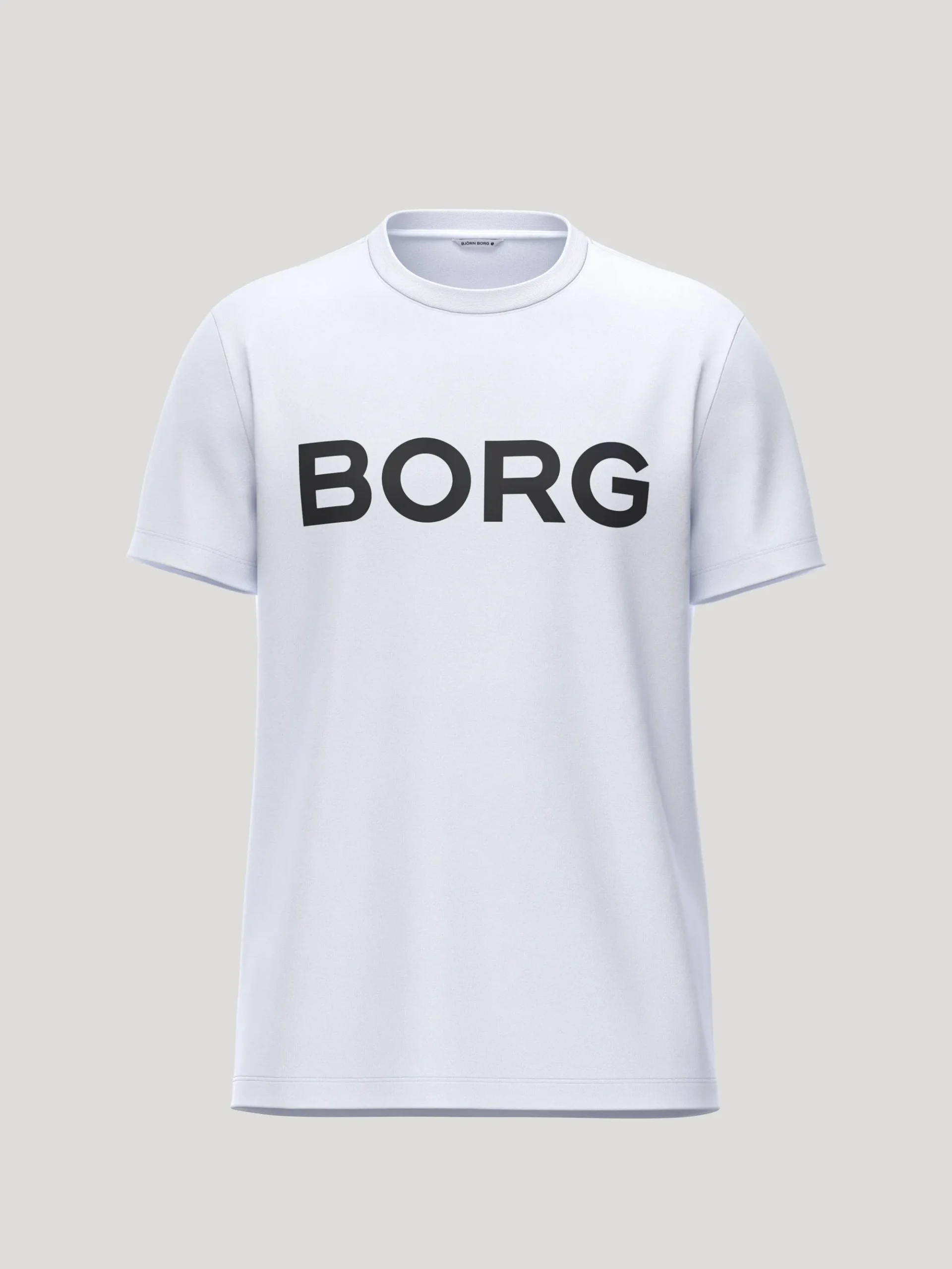 Björn Borg T-Shirts|Vardag & Loungewear * Borg Eentia 3 T-hirt Brilliant White