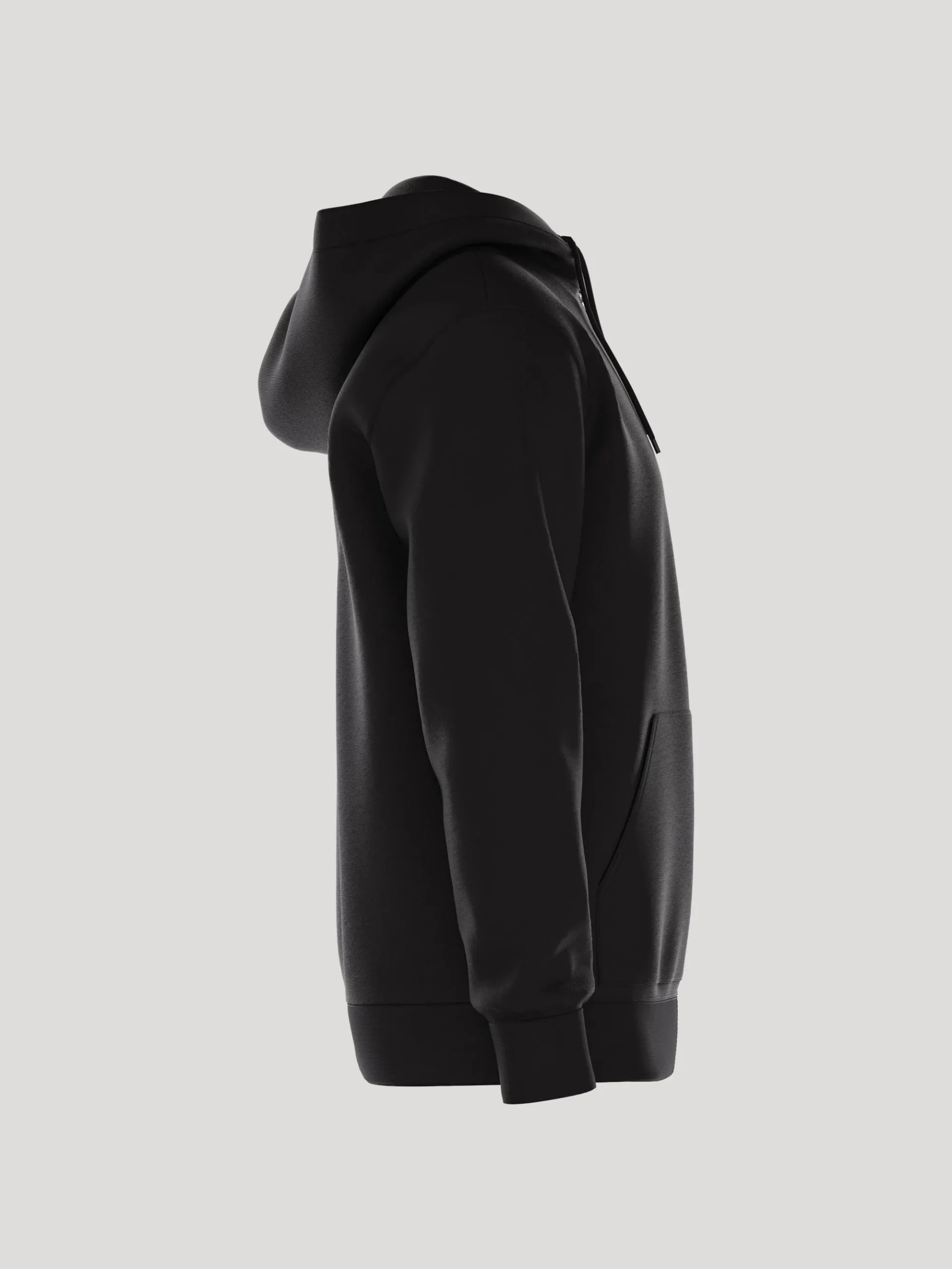 Björn Borg Hoodies|Vardag & Loungewear * Borg Eentia 4 Zip Hoodie Black Beauty