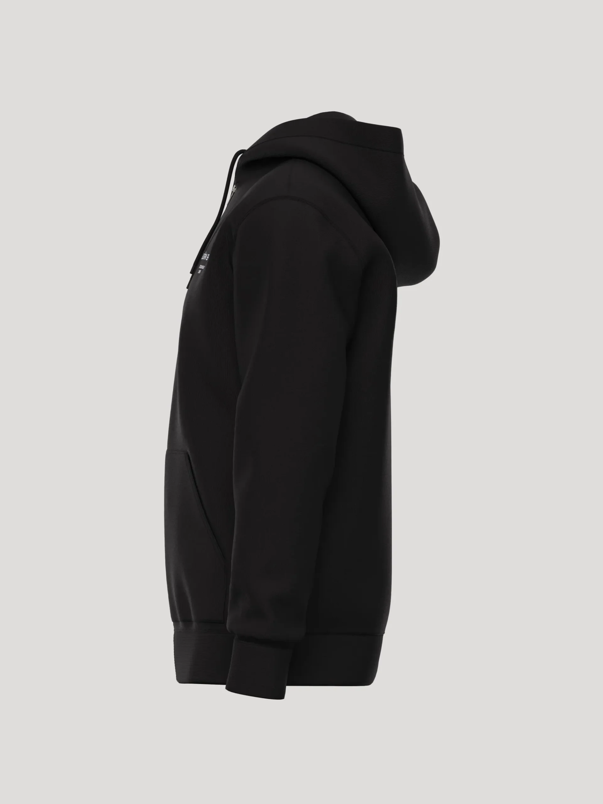 Björn Borg Hoodies|Vardag & Loungewear * Borg Eentia 1 Zip Hoodie Black Beauty