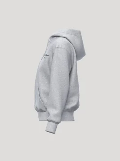 Björn Borg Hoodies|Vardag & Loungewear * Borg Eentia 1 Zip Hoodie Gråmelerad