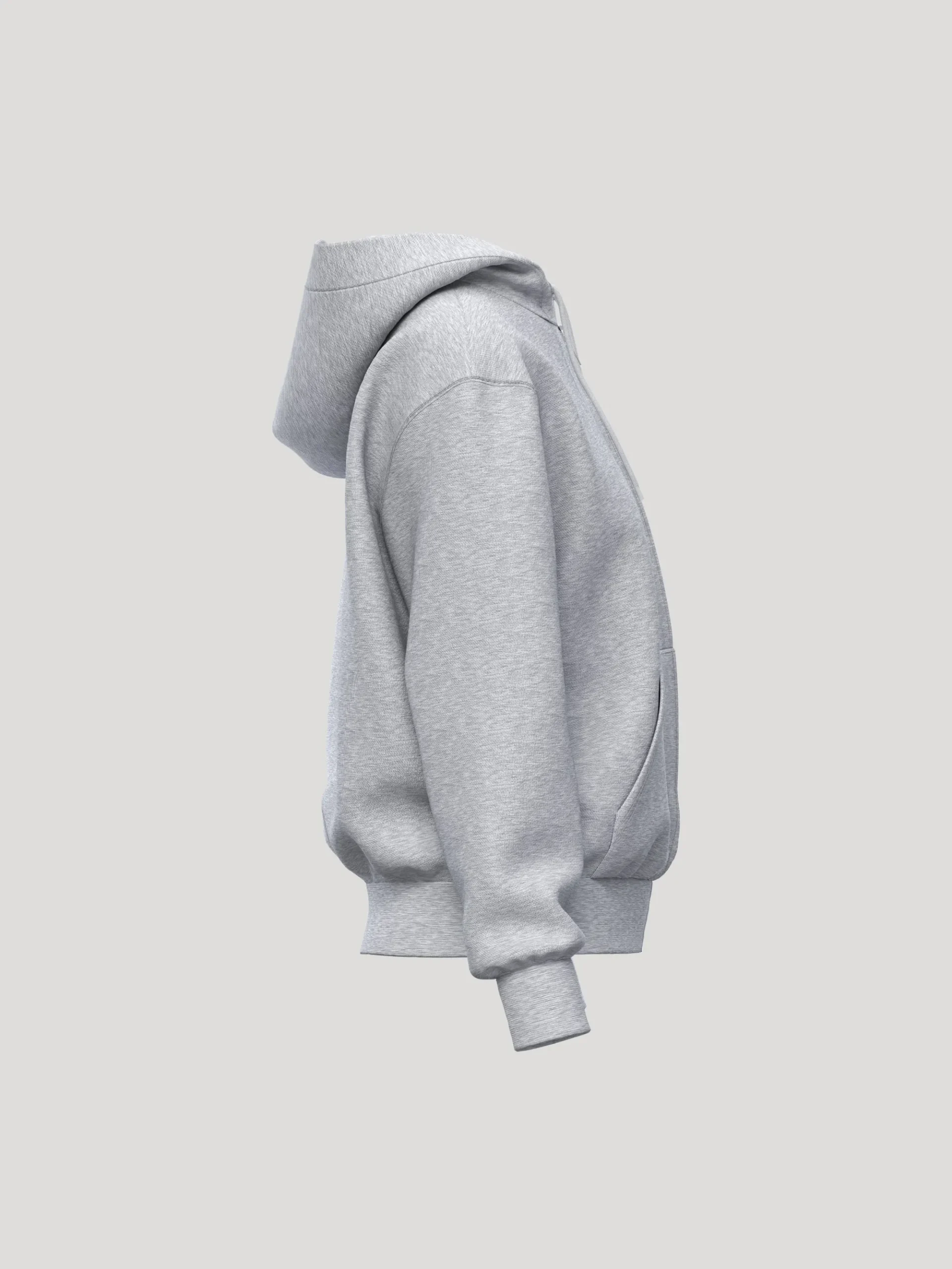 Björn Borg Hoodies|Vardag & Loungewear * Borg Eentia 1 Zip Hoodie Gråmelerad