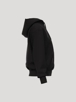 Björn Borg Hoodies|Vardag & Loungewear * Borg Eentia 1 Zip Hoodie Black Beauty