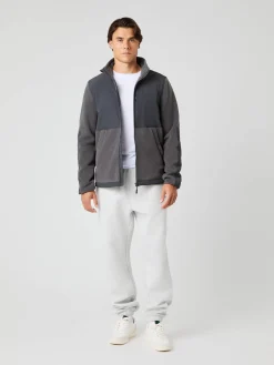 Björn Borg Jackor * Borg Feece Hybrid Jacket Asphalt