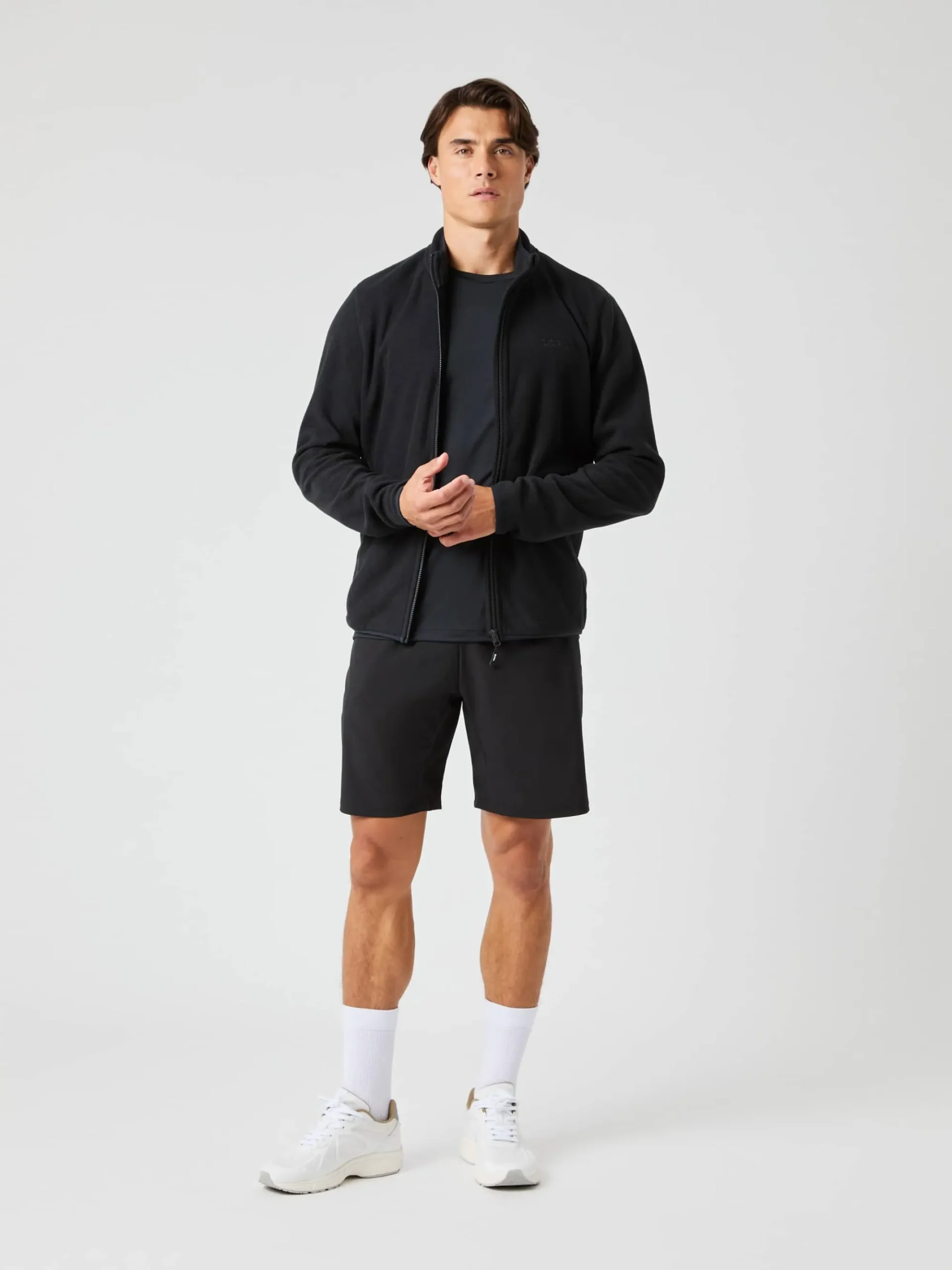 Björn Borg Jackor * Borg Fu Zip Feece Black Beauty