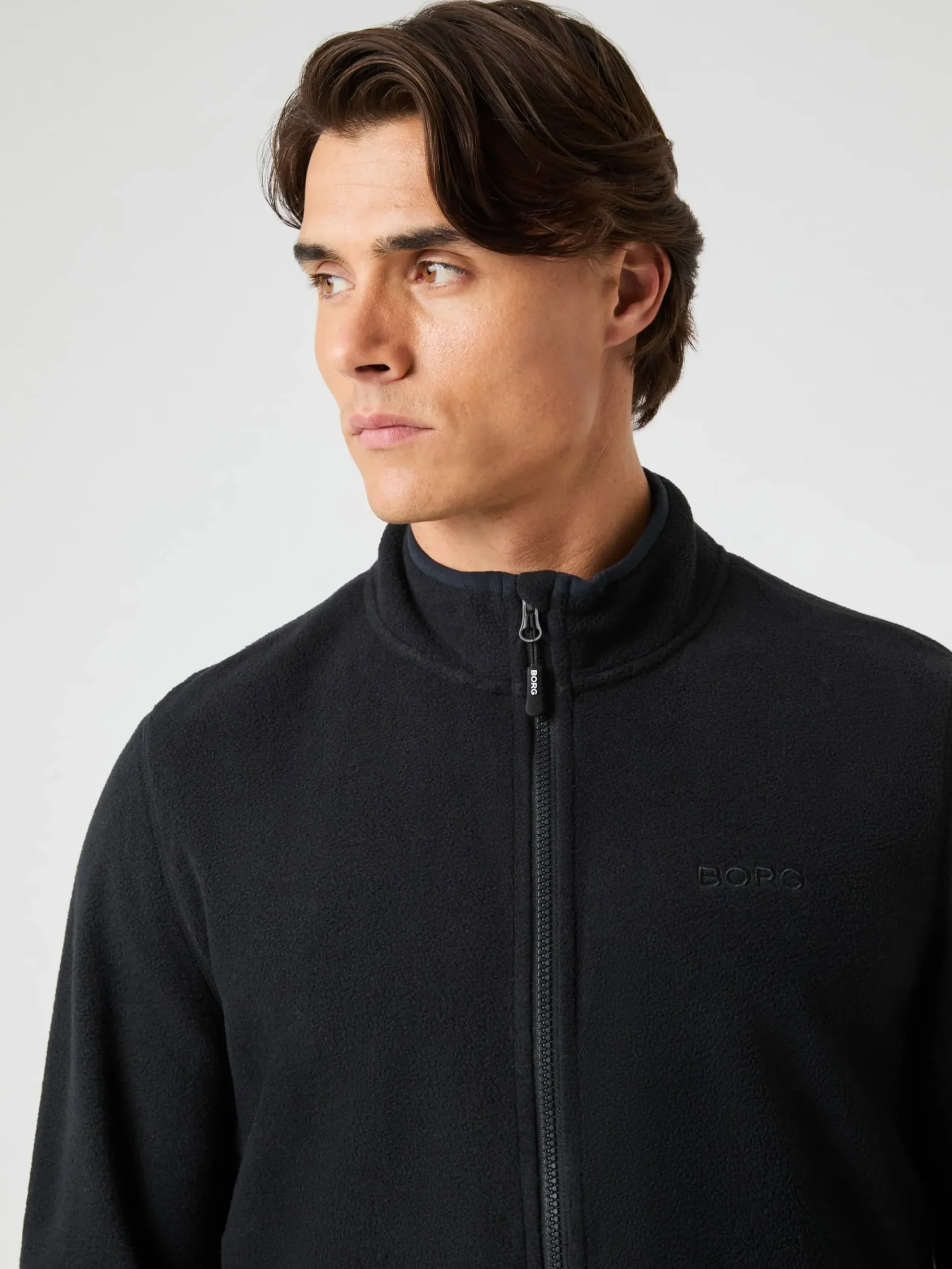 Björn Borg Jackor * Borg Fu Zip Feece Black Beauty
