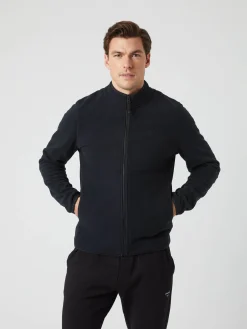 Björn Borg Jackor|Vardag & Loungewear * Borg Fu Zip Feece Black Beauty
