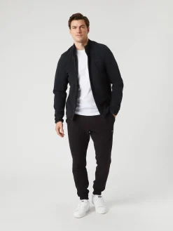Björn Borg Jackor|Vardag & Loungewear * Borg Fu Zip Feece Black Beauty