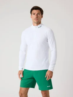 Björn Borg Tröjor|Golf * Borg Gof idayer Haf Zip Brilliant White