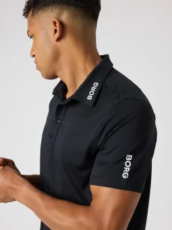 Björn Borg Pikétröjor|Golf * Borg Gof Poo hirt Black Beauty
