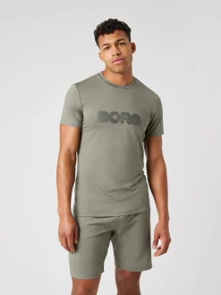 Björn Borg T-Shirts * Borg Graphic T-hirt Dusty Olive