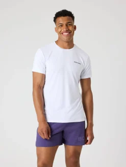 Björn Borg T-Shirts|Gym & Träning * Borg Graphic T-hirt Brilliant White