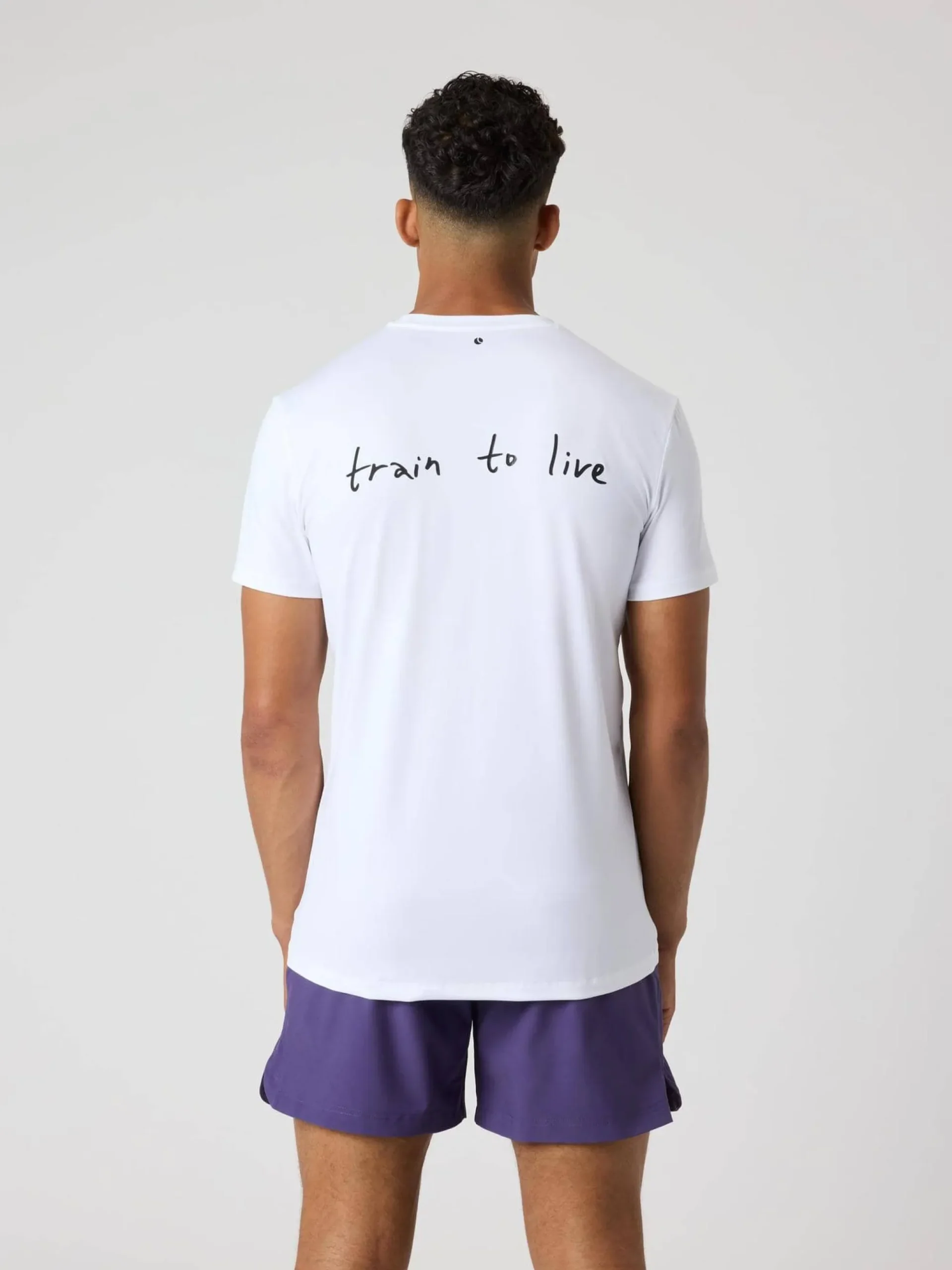 Björn Borg T-Shirts|Gym & Träning * Borg Graphic T-hirt Brilliant White