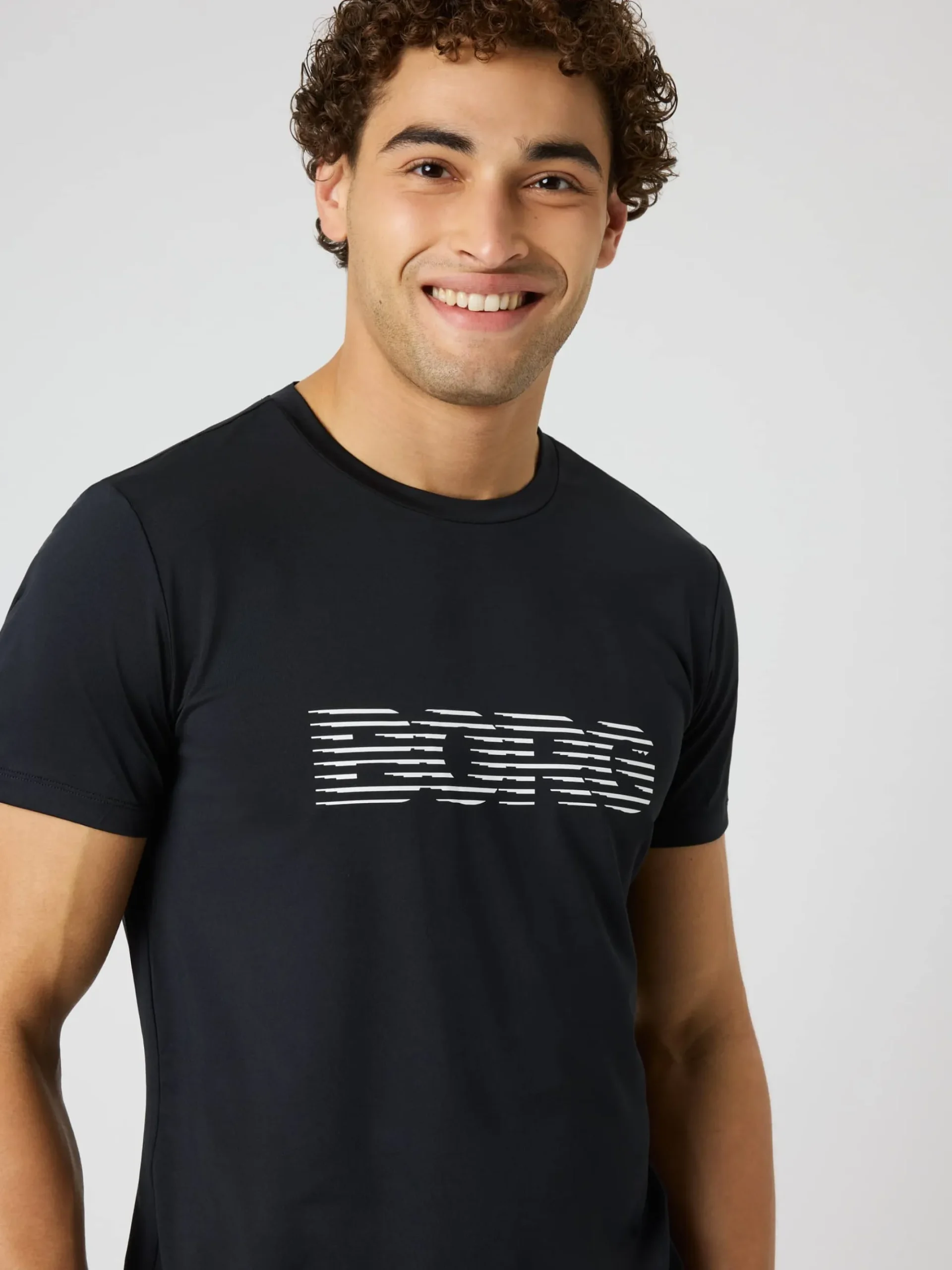 Björn Borg T-Shirts|Gym & Träning * Borg Graphic T-hirt Black Beauty