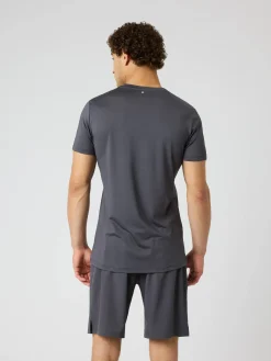 Björn Borg T-Shirts|Gym & Träning * Borg Graphic T-hirt Asphalt