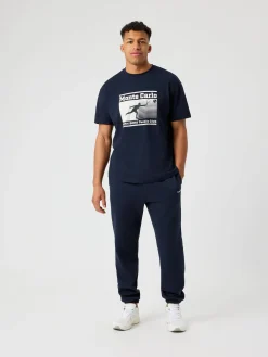 Björn Borg T-Shirts * Borg Gy Overized T-hirt Night Sky
