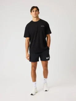 Björn Borg T-Shirts|Gym & Träning * Borg Gy Overized T-hirt Black Beauty