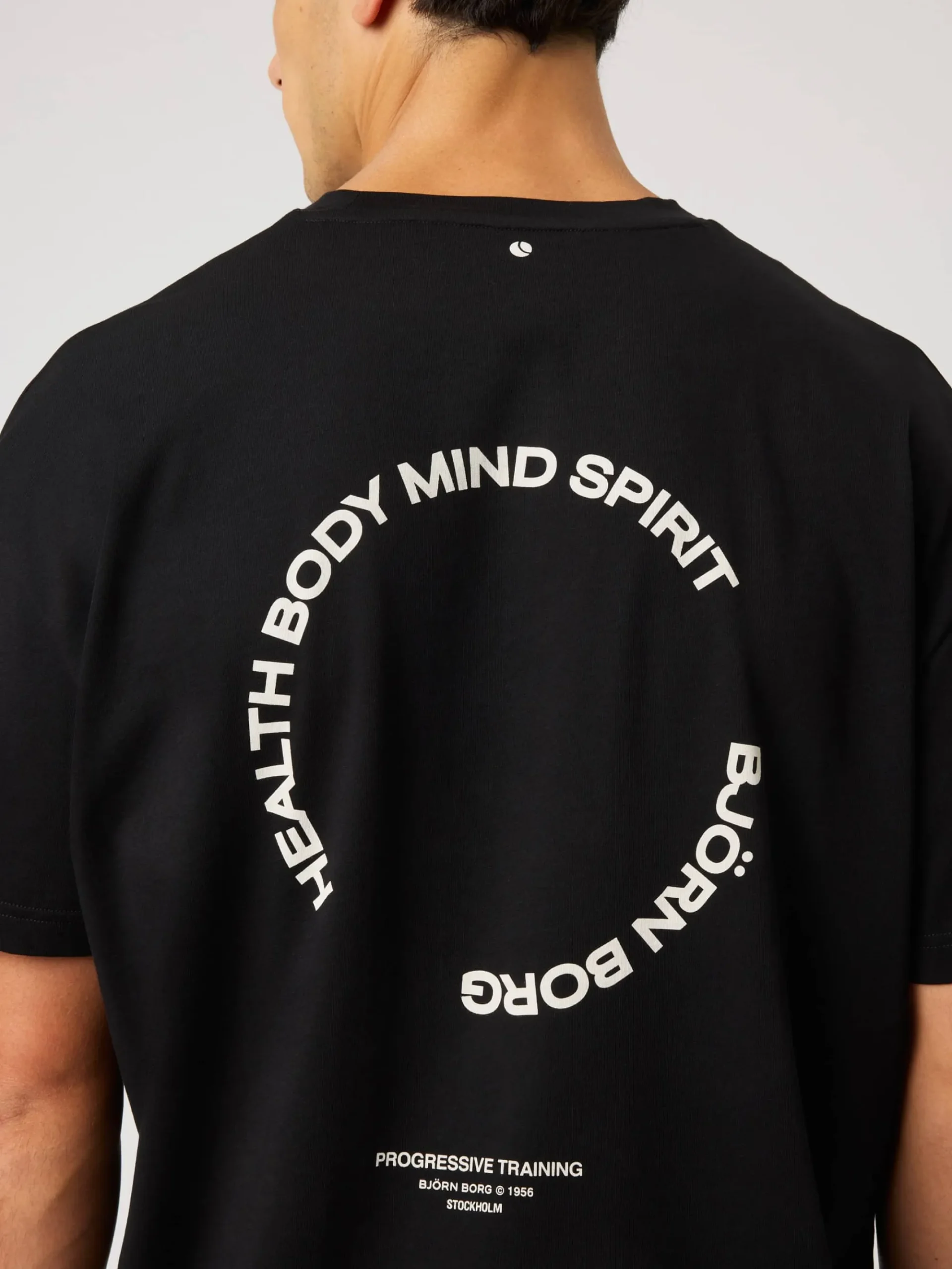 Björn Borg T-Shirts|Gym & Träning * Borg Gy Overized T-hirt Black Beauty