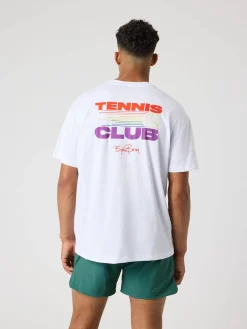 Björn Borg T-Shirts|Gym & Träning * Borg Gy Pride Overized T-hirt Brilliant White