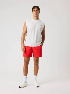 Björn Borg Tank Tops|Gym & Träning * Borg Gy eevee T-hirt Ultra Light Grey Melange