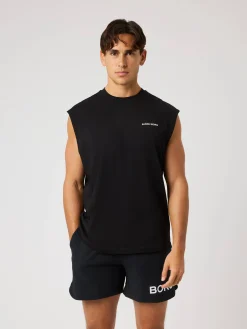 Björn Borg Tank Tops|Gym & Träning * Borg Gy eevee T-hirt Black Beauty