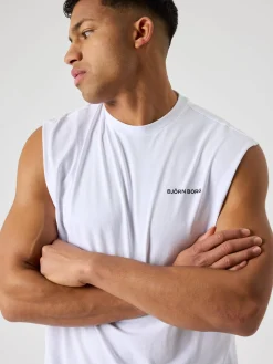Björn Borg T-Shirts|Tank Tops * Borg Gy eevee T-hirt Brilliant White