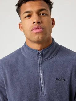 Björn Borg Jackor|Tröjor * Borg Haf Zip Feece Odyssey Gray