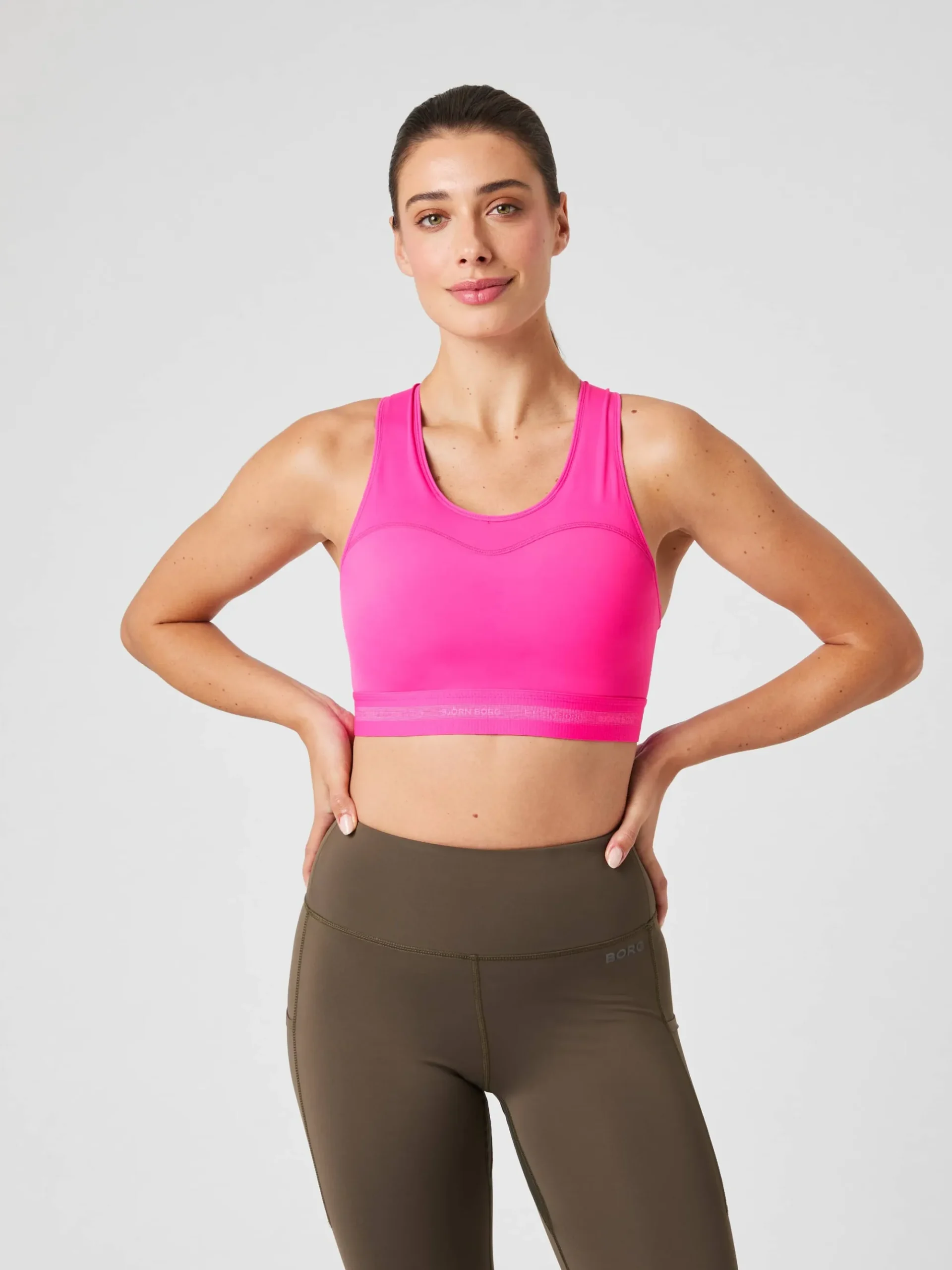 Björn Borg Sport-Bh:Ar|Bhar * Borg High upport Bra Pink Glo