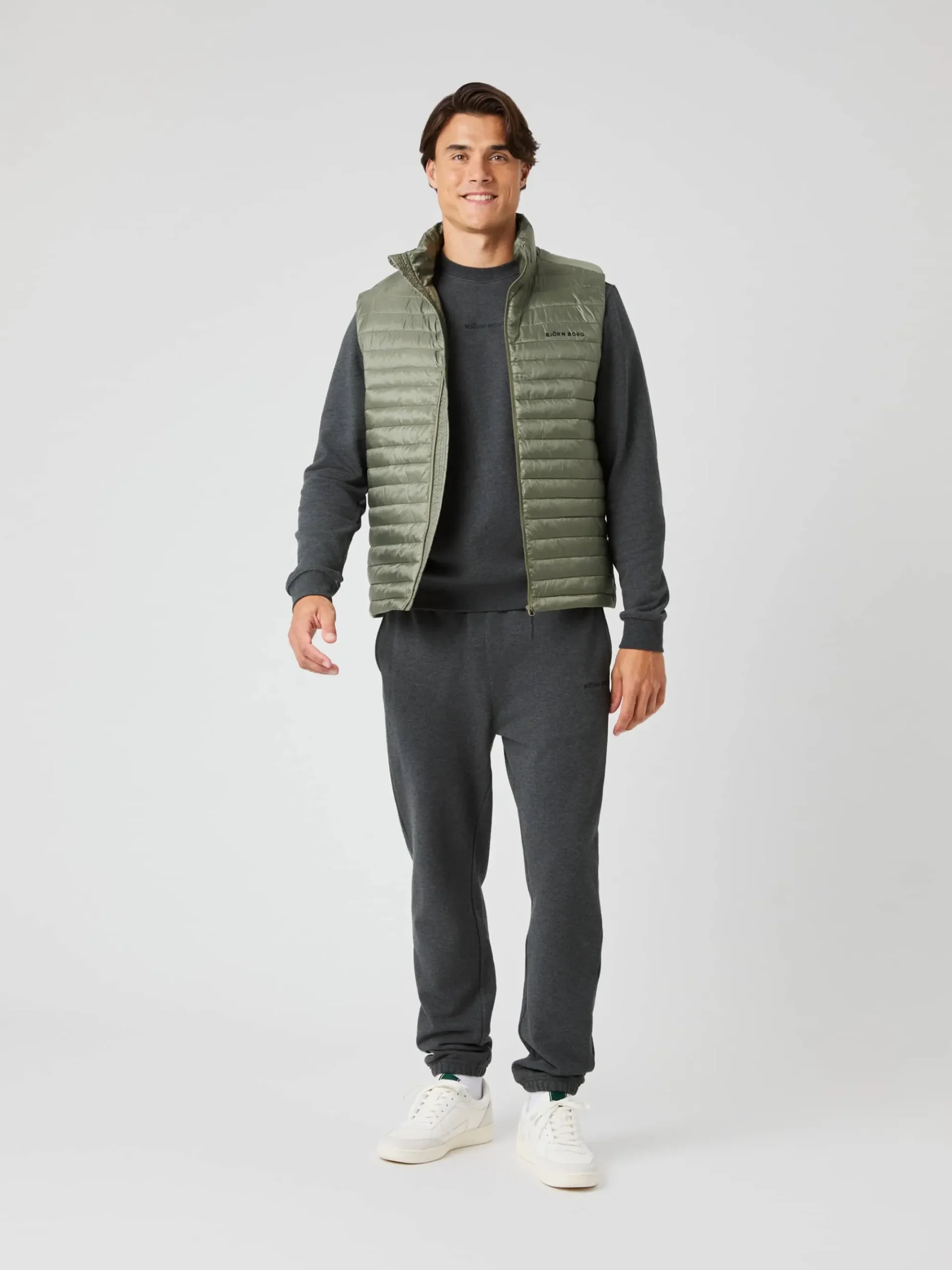 Björn Borg Västar * Borg ight Padded Vet Dusty Olive