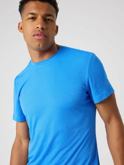 Björn Borg T-Shirts|Gym & Träning * Borg ight T-hirt Palace Blue