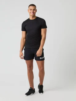 Björn Borg T-Shirts|Tennis & Padel * Borg ight T-hirt Black Beauty