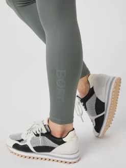 Björn Borg Träningstights * Borg ogo Tight Agave Green