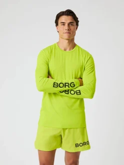 Björn Borg T-Shirts * Borg ong eeve T-hirt Acid Lime