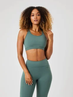Björn Borg Sport-Bh:Ar|Bhar * Borg ow upport port Bra Balsam Green