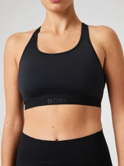 Björn Borg Sport-Bh:Ar|Bhar * Borg ow upport port Bra Black Beauty