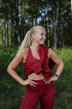 Björn Borg Sport-Bh:Ar|Bhar * Borg id V upport Pomegranate