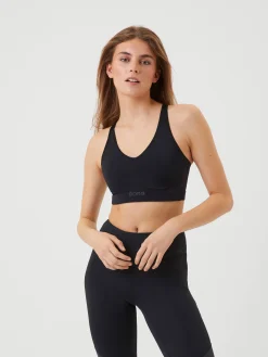 Björn Borg Sport-Bh:Ar|Bhar * Borg id V upport port Bra Black Beauty