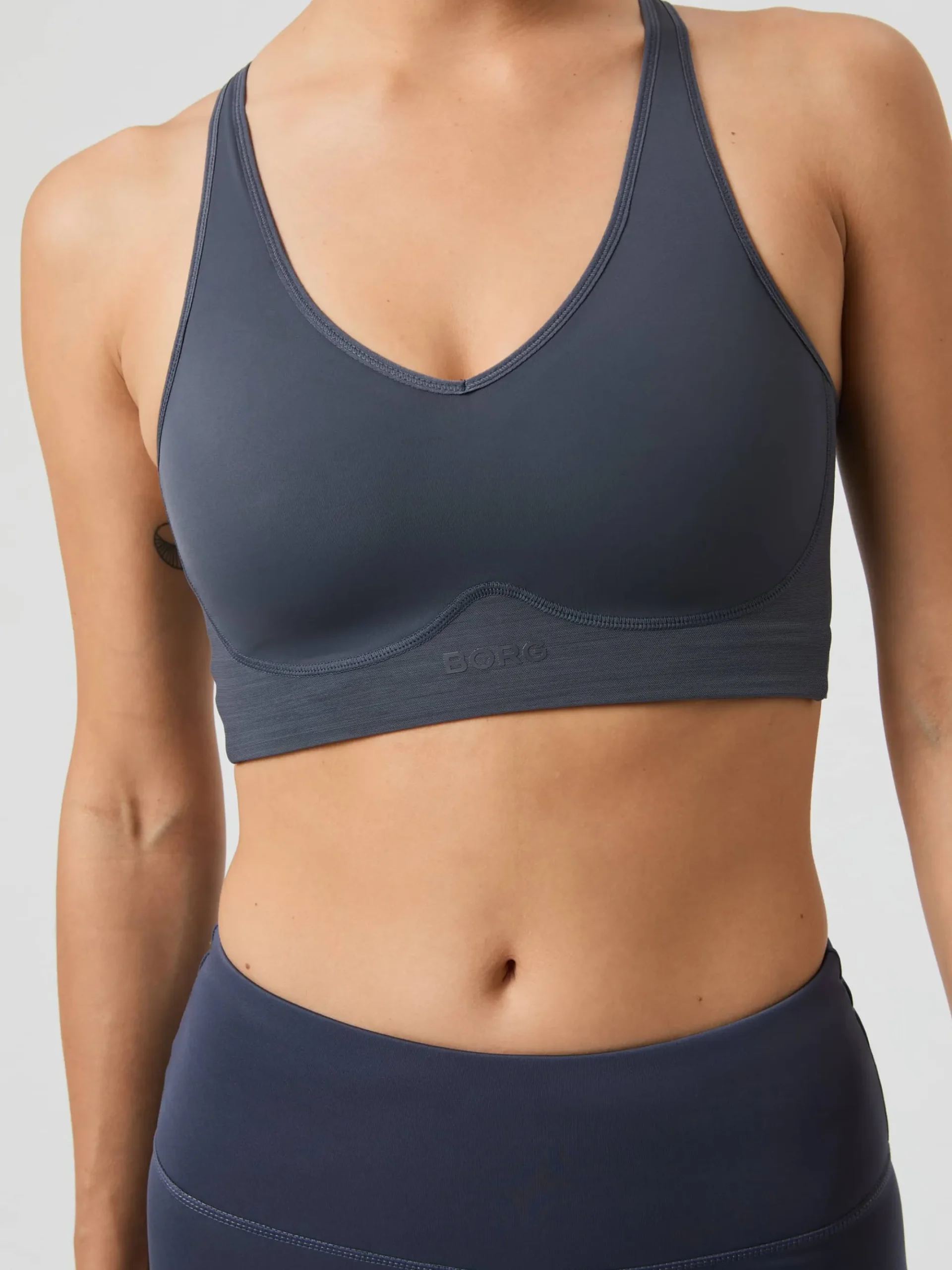 Björn Borg Sport-Bh:Ar|Bhar * Borg id V upport port Bra Odyssey Gray