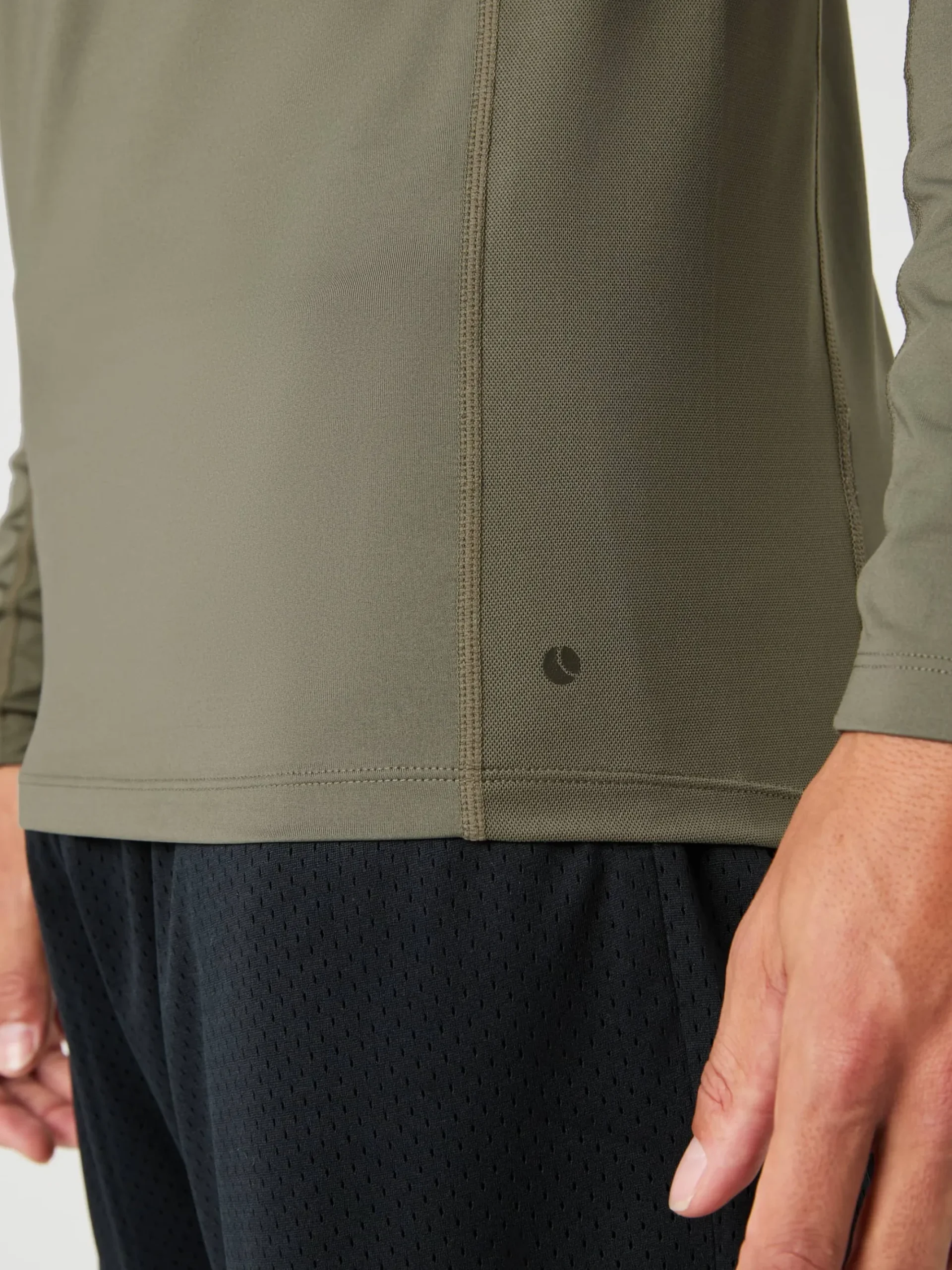 Björn Borg T-Shirts * Borg ock Neck T-hirt Dusty Olive