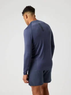 Björn Borg T-Shirts|Tröjor * Borg ock Neck T-hirt Odyssey Gray