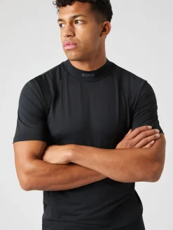 Björn Borg T-Shirts|Tennis & Padel * Borg ock Neck T-hirt Black Beauty
