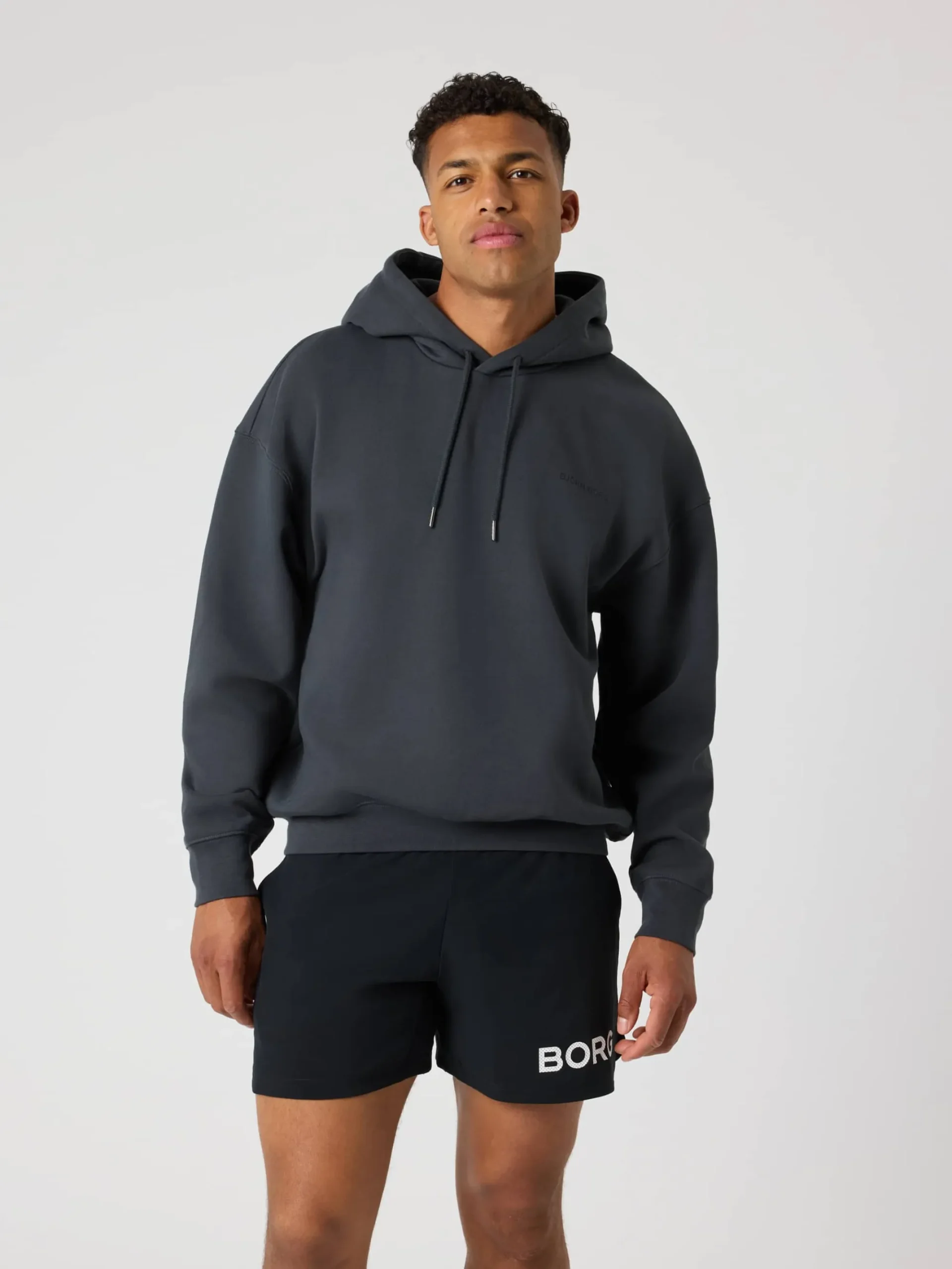 Björn Borg Hoodies * Borg Overized Hoodie Asphalt