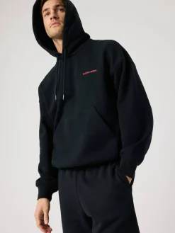 Björn Borg Gym & Träning|Hoodies * Borg Overized Hoodie Black Beauty